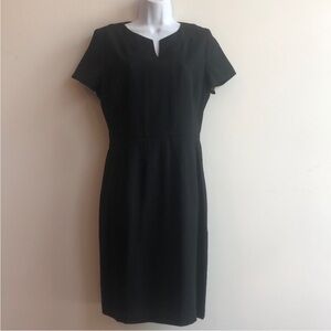 ⭐🎩Brooks Brothers Classic Black Midi Dress